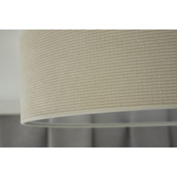 Duolla - LED Stropné svietidlo CORTINA LED/26W/230V pr. 45 cm krémová