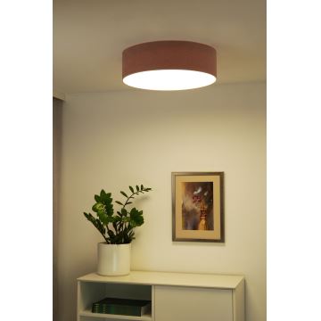 Duolla - LED Stropné svietidlo CORTINA LED/26W/230V pr. 45 cm ružová