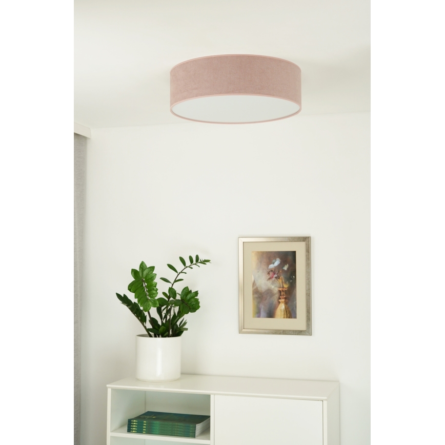 Duolla - LED Stropné svietidlo CORTINA LED/26W/230V pr. 45 cm ružová