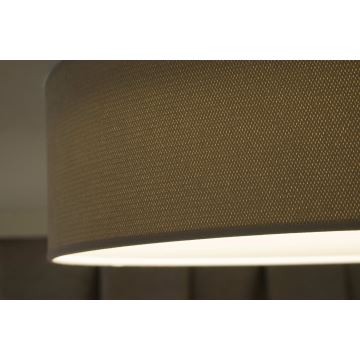 Duolla - LED Stropné svietidlo CORTINA LED/26W/230V pr. 45 cm šedá