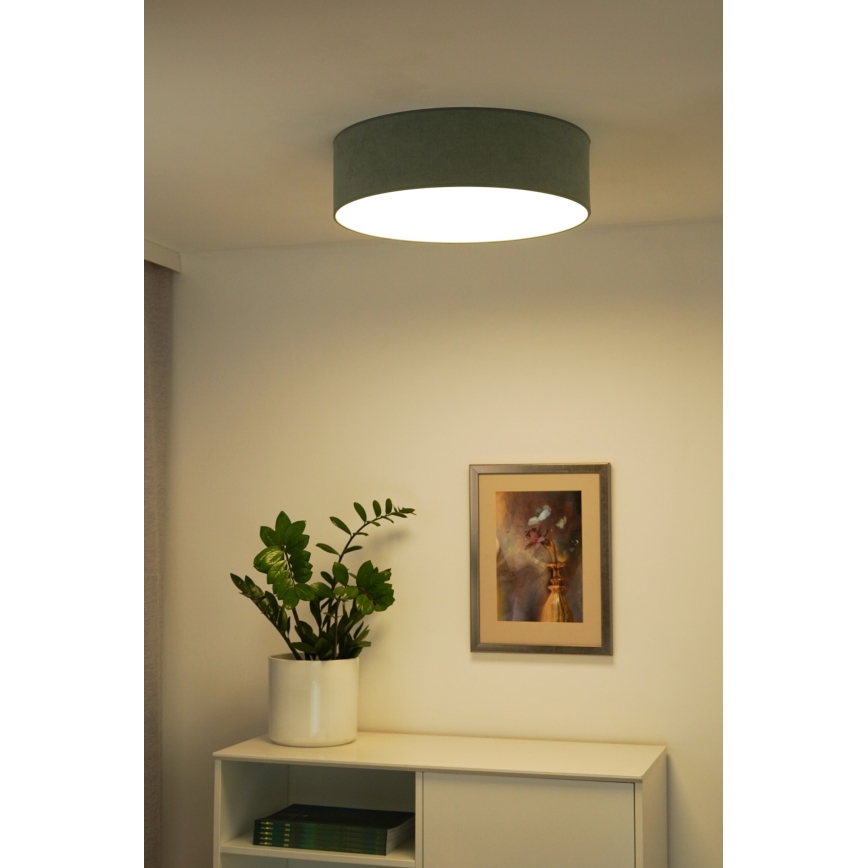 Duolla - LED Stropné svietidlo CORTINA LED/26W/230V pr. 45 cm tyrkysová