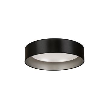 Duolla - LED Stropné svietidlo ROLLER LED/24W/230V čierna/strieborná