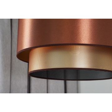 Duolla - Prisadený luster COPPER SHINY 1xE27/15W/230V medená