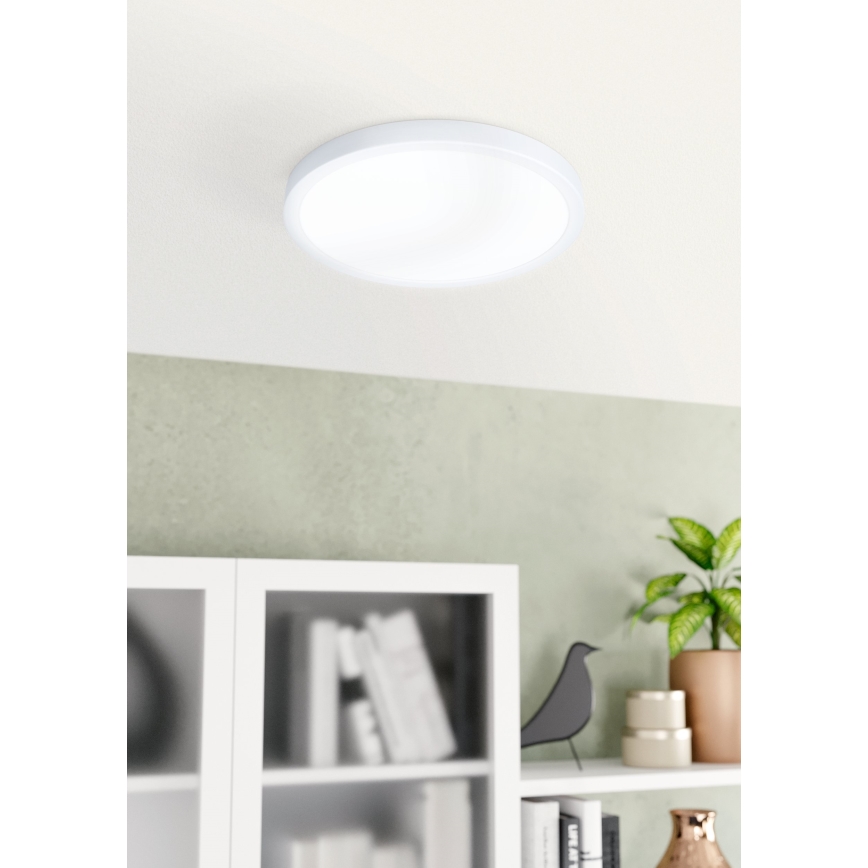 Eglo - LED Kúpeľňové stropné svietidlo LED/20,5W/230V IP44 biela