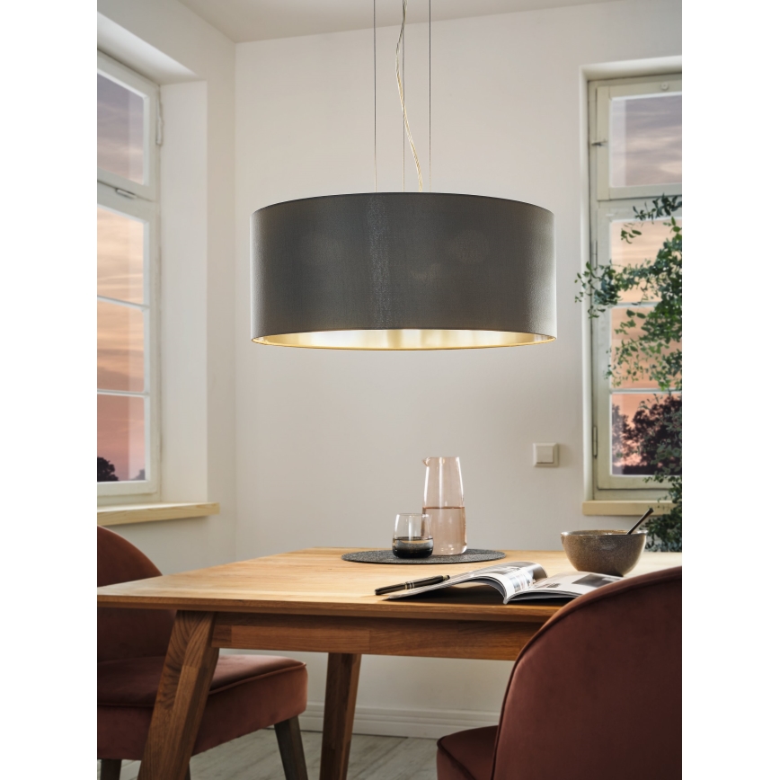 Eglo 31606 - Luster na lanku MASERLO 3xE27/60W/230V