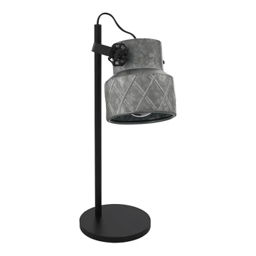 Eglo 39857 - Stolná lampa HILCOTT 1xE27/40W/230V