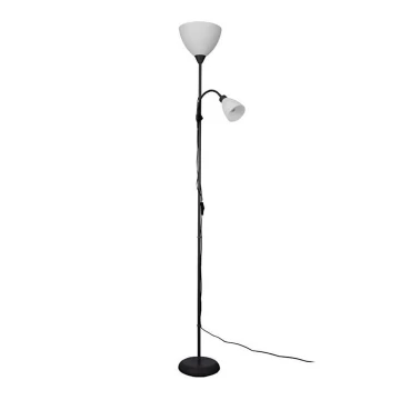 Eglo 74045 - Stojacia lampa MONTANINI-E 1xE27/40W/230V + E14/25W