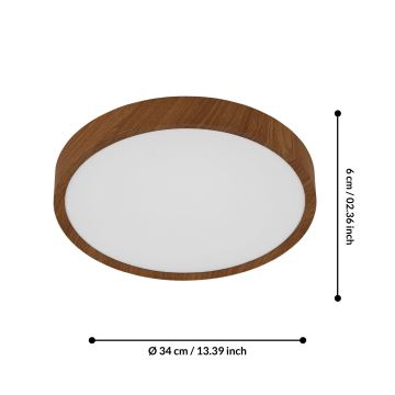 Eglo - LED Stropné svietidlo LED/14,6W/230V