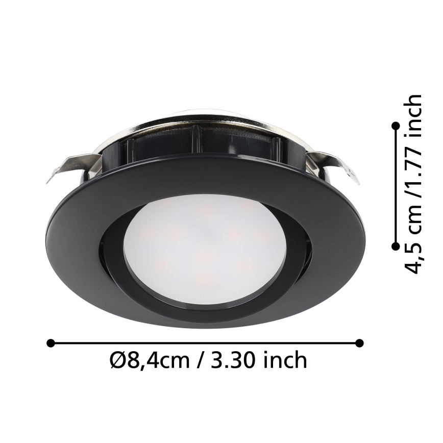 Eglo - LED Stmievateľné podhľadové svietidlo LED/5,5W/230V