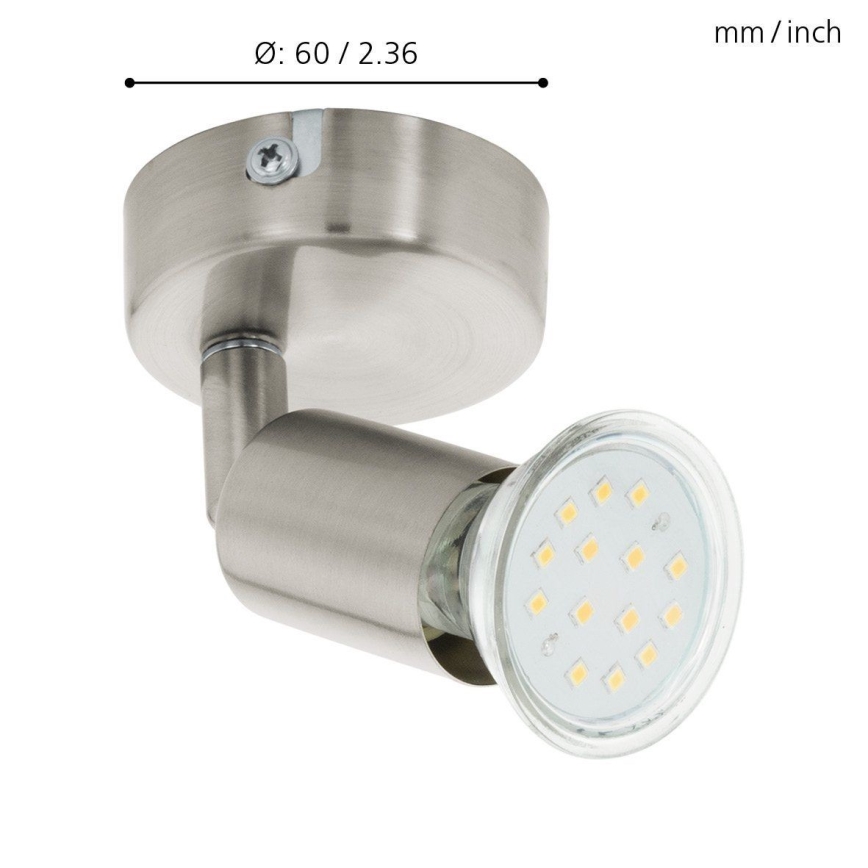 Eglo 92595 - LED bodové svietidlo BUZZ-LED 1xGU10/2,5/230V