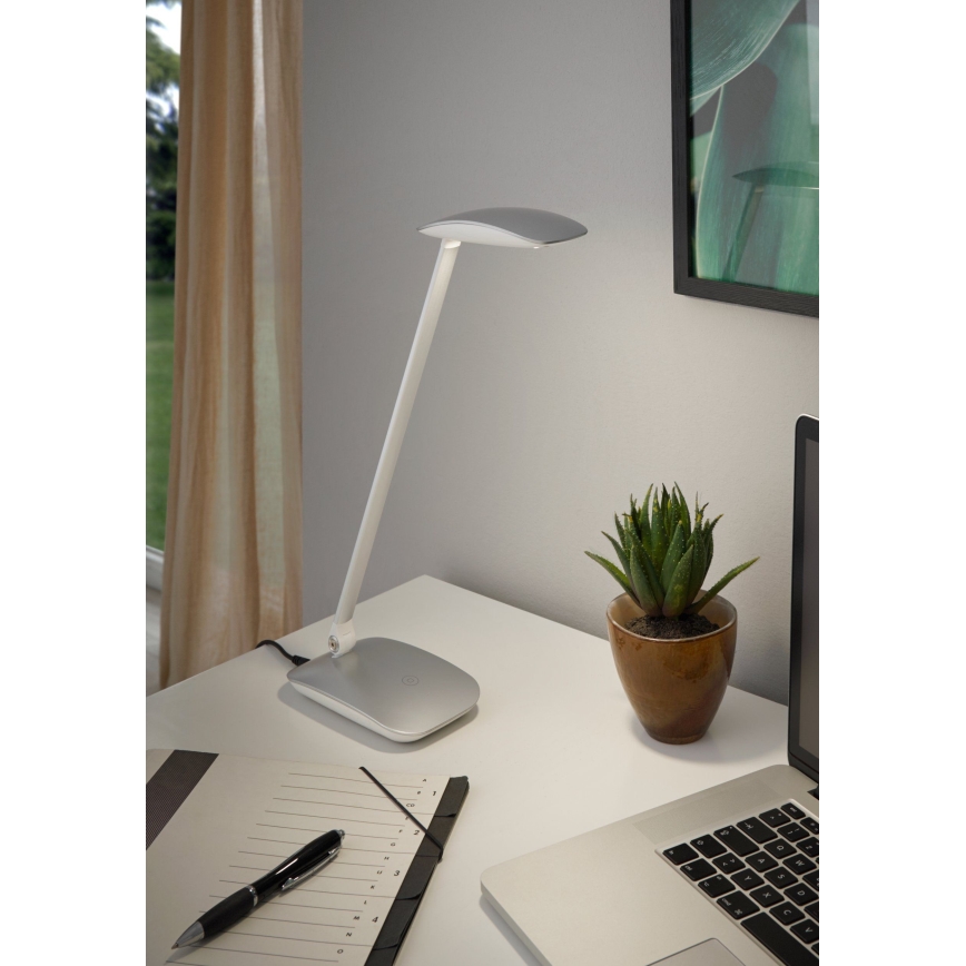 Eglo 95694 - LED stolna lampa CAJERO 1xLED/4,5W/USB