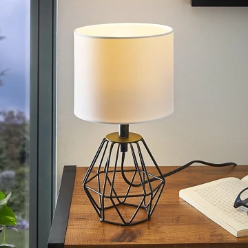 Eglo 95789- Stolná lampa CARLTON 2 1xE14/60W/230V