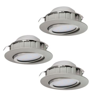 Eglo - SADA 3x LED Podhľadové svietidlo PINEDA 1xLED/6W/230V