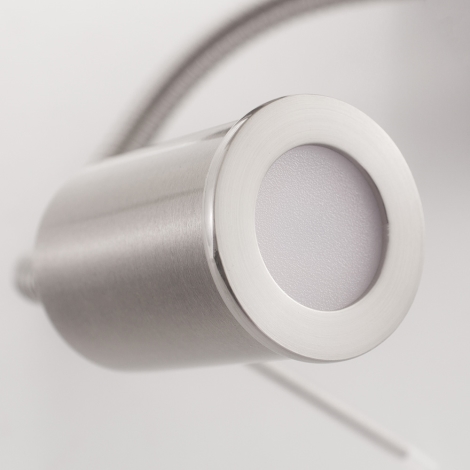 Eglo - LED Flexibilné svietidlo 1xE27/40W+LED/3,8W biela