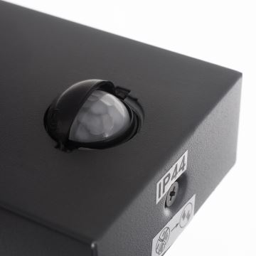 Eglo 97451 - Vonkajšie nástenné svietidlo so senzorom CALDIERO 1xE27/10W/230V