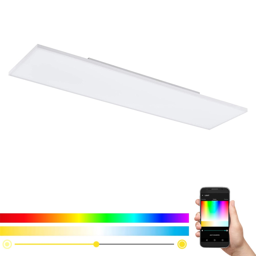Eglo - LED RGB Stmievateľné stropné svietidlo TURCONA-C LED/33W/230V + DO