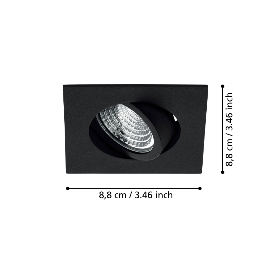 Eglo 98611 - LED Stmievateľné podhľadové svietidlo SALICETO LED/6W/230V