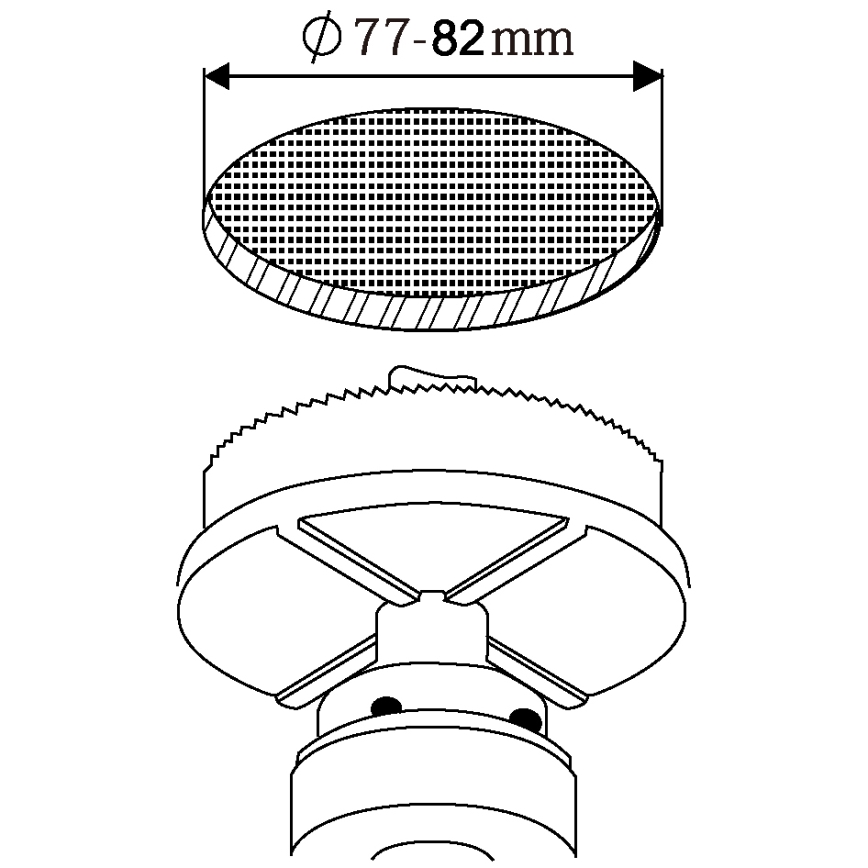 Eglo - SADA 3xLED Podhľadové svietidlo AREITIO 3xGU10/5W/230V