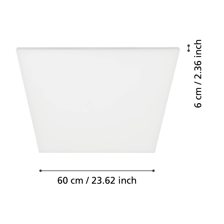 Eglo 98903 - LED Stropné svietidlo TURCONA LED/33W/230V