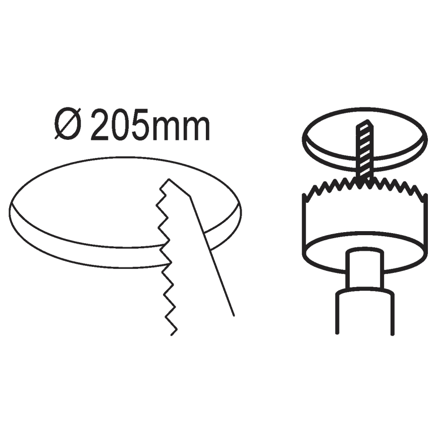 Eglo 99159 - LED Podhľadové svietidlo FUEVA 5 LED/16,5W/230V