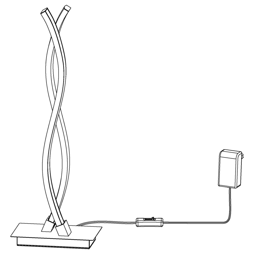 Eglo - LED Stolná lampa LED/10W/230V