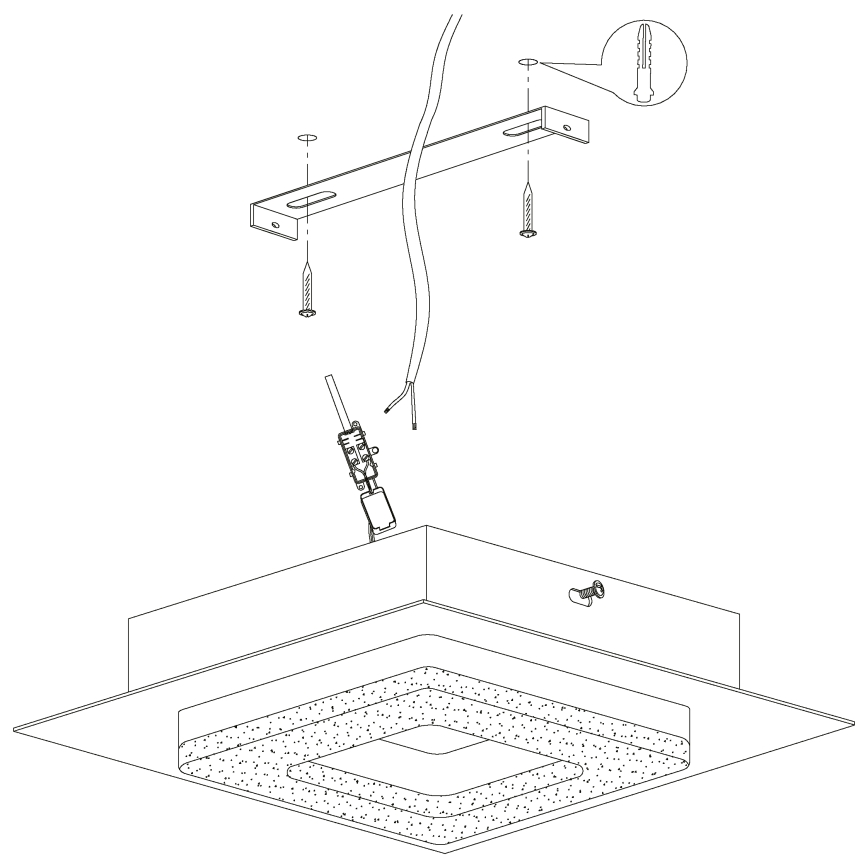 Eglo 99324 - LED Stropné svietidlo FRADELO 4xLED/4W/230V