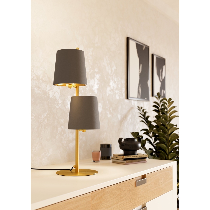 Eglo - Stolná lampa 2xE27/40W/230V