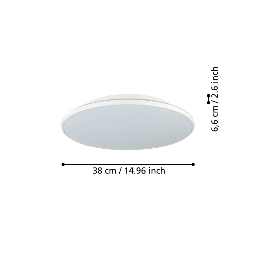 Eglo - LED Stropné svietidlo LED/21W/230V pr. 38 cm
