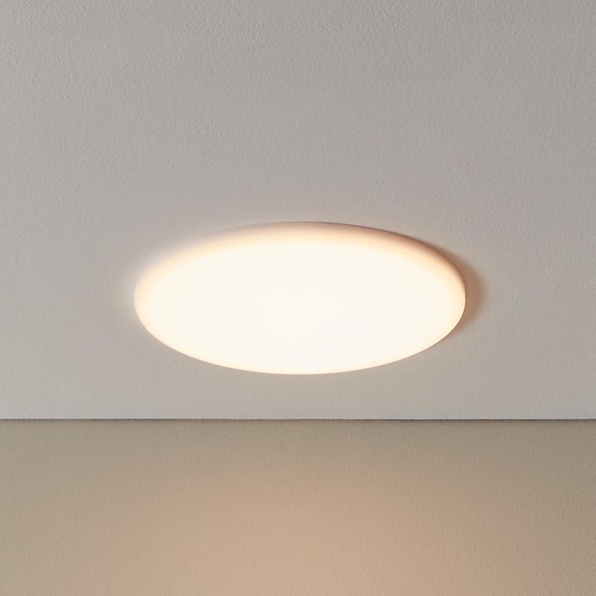 Eglo - LED Kúpeľňové podhľadové svietidlo LED/18W/230V pr. 21,5 cm IP65