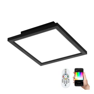 Eglo - LED RGB Stmievateľné stropné svietidlo SALOBRENA-C LED/16W/230V + diaľkové ovládanie