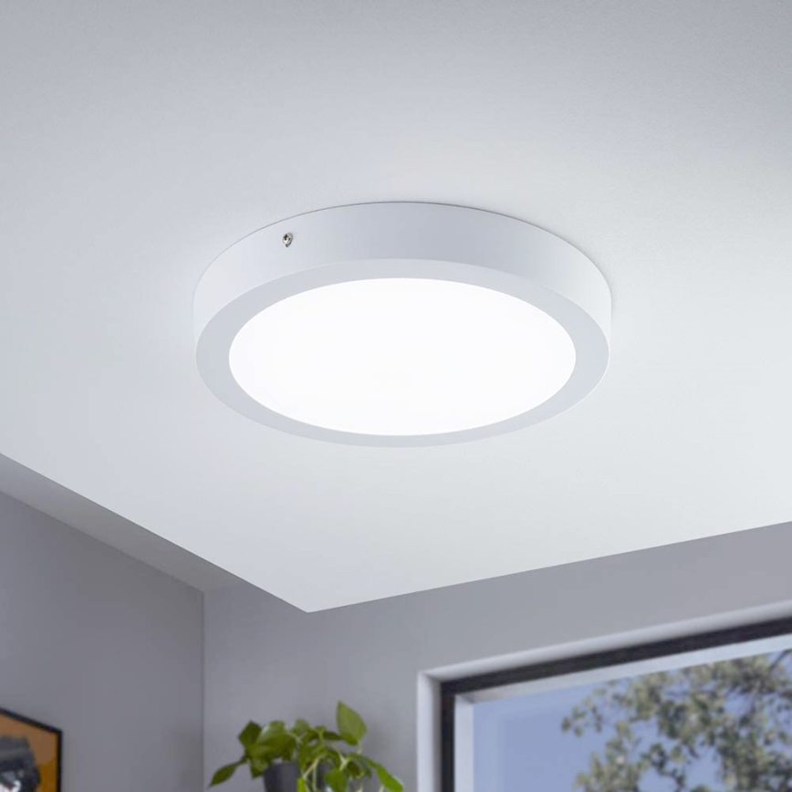 Eglo - LED RGBW Stmievateľné stropné svietidlo FUEVA-C LED/21W/230V + diaľkové ovládanie