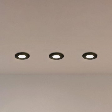 Eglo - SADA 3x LED Kúpeľňové podhľadové svietidlo PINEDA LED/4,9W/230V IP44