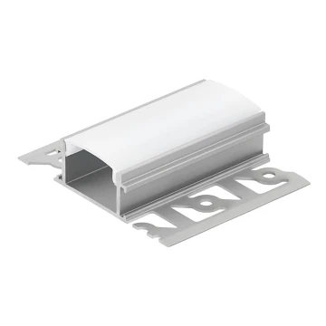Eglo - Vstavaný profil pre LED pásiky  62x14x1000 mm biela