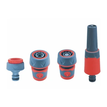 Extol Premium - Hadicový set 4 ks pre 1/2" hadicu