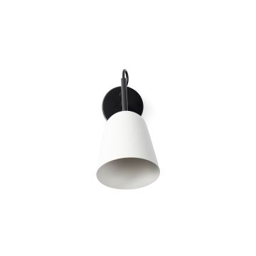 FARO 28258 - Nástenná lampa STUDIO 1xE14/8W/230V biela/čierna