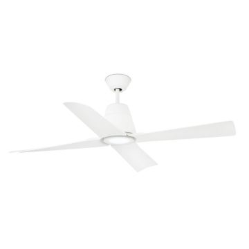 FARO 33480 - Stropný ventilátor TYPHOON IP44 pr. 130 cm biela + diaľkové ovládanie