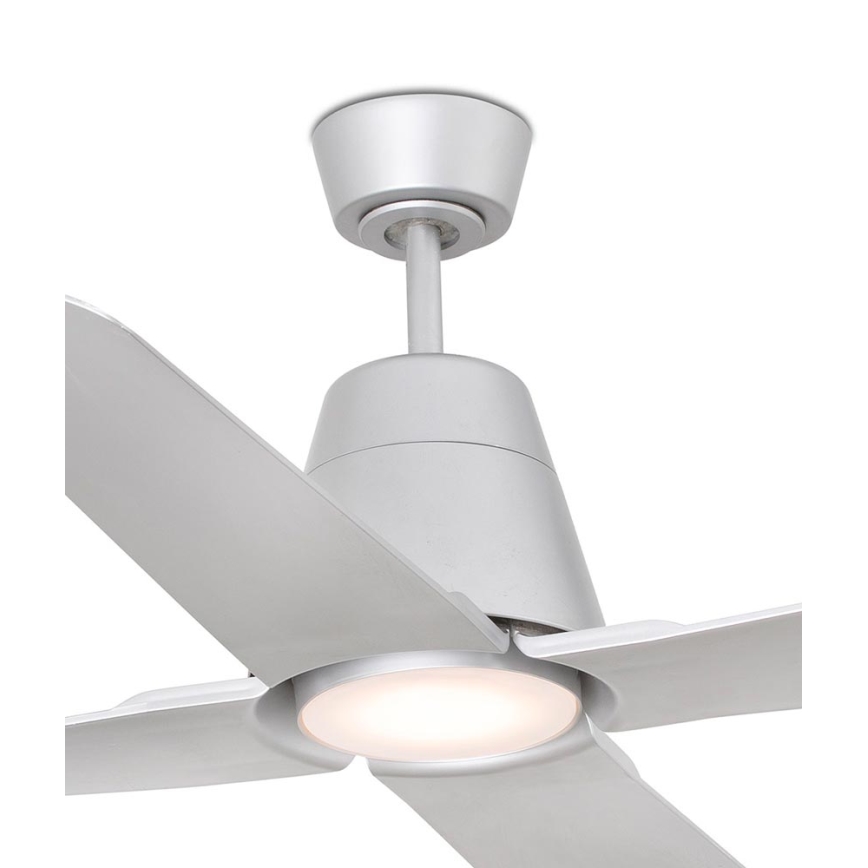 FARO 33489 - Stropný ventilátor TYPHOON IP44 šedá pr. 130 cm + diaľkové ovládanie