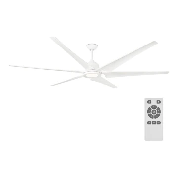 FARO 33512A - Stropný ventilátor CIES biela pr. 210,8 cm + diaľkové ovládanie