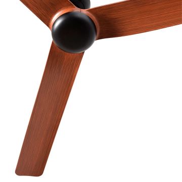 FARO 33817 - Stropný ventilátor PUNT hnedá/čierna pr. 130 cm + diaľkové ovládanie