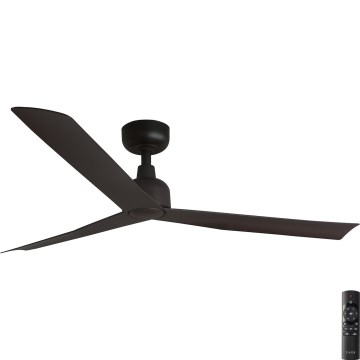 FARO 34275 - Stropný ventilátor MARINE M hnedá pr. 125 cm IP44 + diaľkové ovládanie