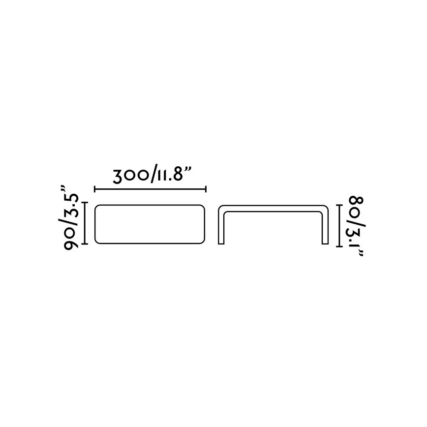 FARO 72272 - LED Vonkajšie nástenné svietidlo BRACKET LED/6W/230V IP44