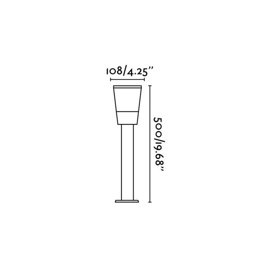 FARO 72351 - Vonkajšia lampa ROY 1xE27/30W/230V IP44