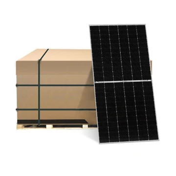Fotovoltaický solárny panel JINKO 545Wp strieborný rám IP68 Half Cut bifaciálny - paleta 36 ks