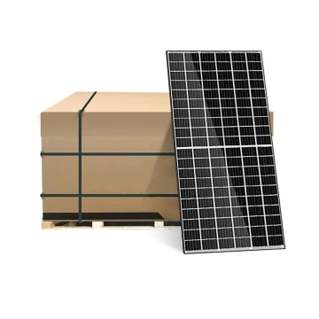 Fotovoltaický solárny panel LEAPTON 410Wp čierny rám IP68 Half Cut - paleta 36 ks