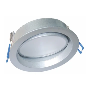 Fulgur 23147 - LED Kúpeľňové podhľadové svietidlo LED/10W/230V 3000K IP54 strieborná