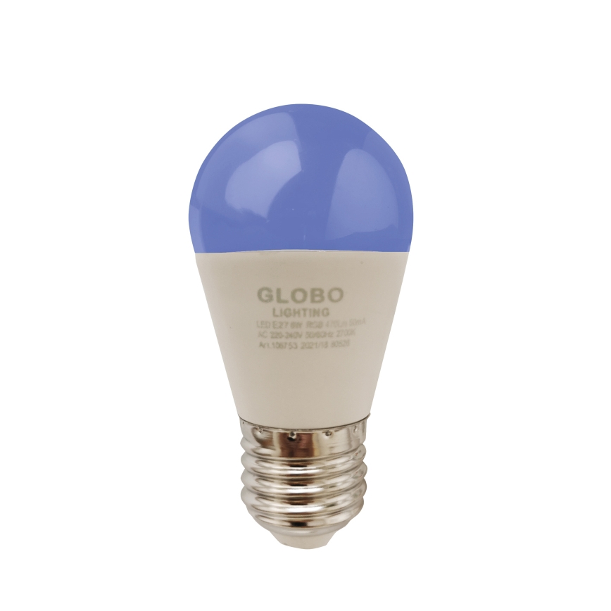 Globo - LED RGBW Stmievateľná žiarovka E27/6W/230V 3000K + diaľkové ovládanie