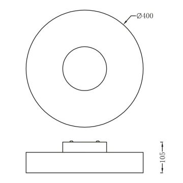 Globo - LED Stropné svietidlo LED/24W/230V