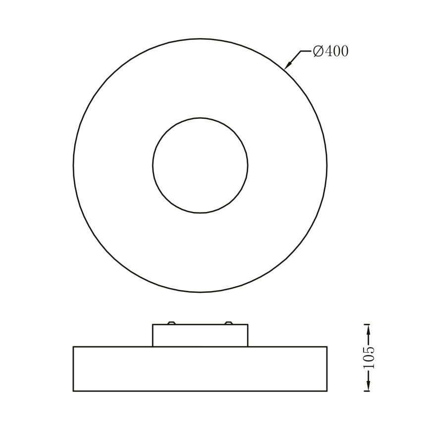 Globo - LED Stropné svietidlo LED/24W/230V