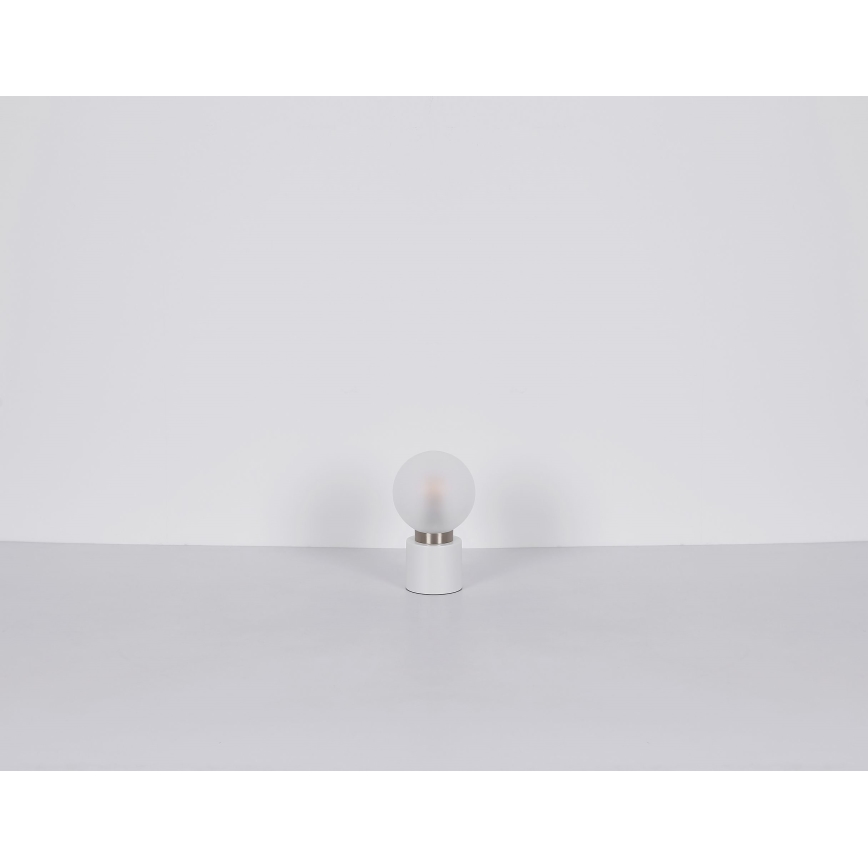 Globo - Stolná lampa 1xE14/25W/230V biela
