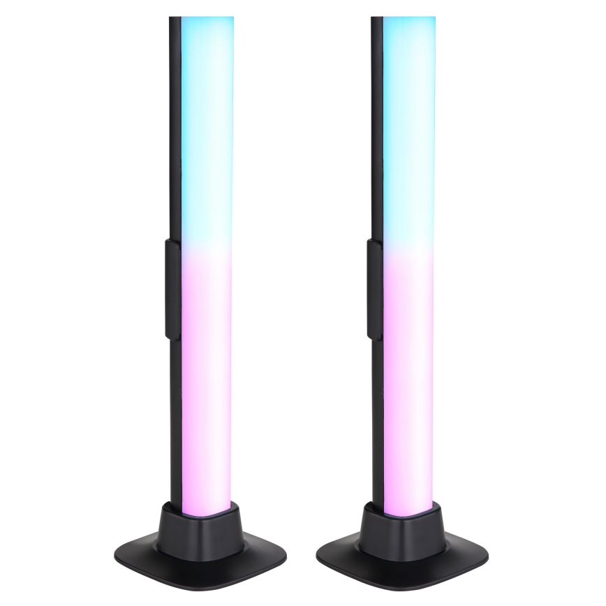 Globo RGB- SADA 2x LED RGB Stmievateľná stolná lampa 2v1 LED/2W/5V Wi-Fi Tuya